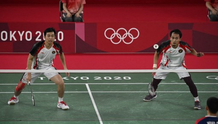 Ahsan/Hendra Terhenti pada Semifinal Olimpiade Tokyo