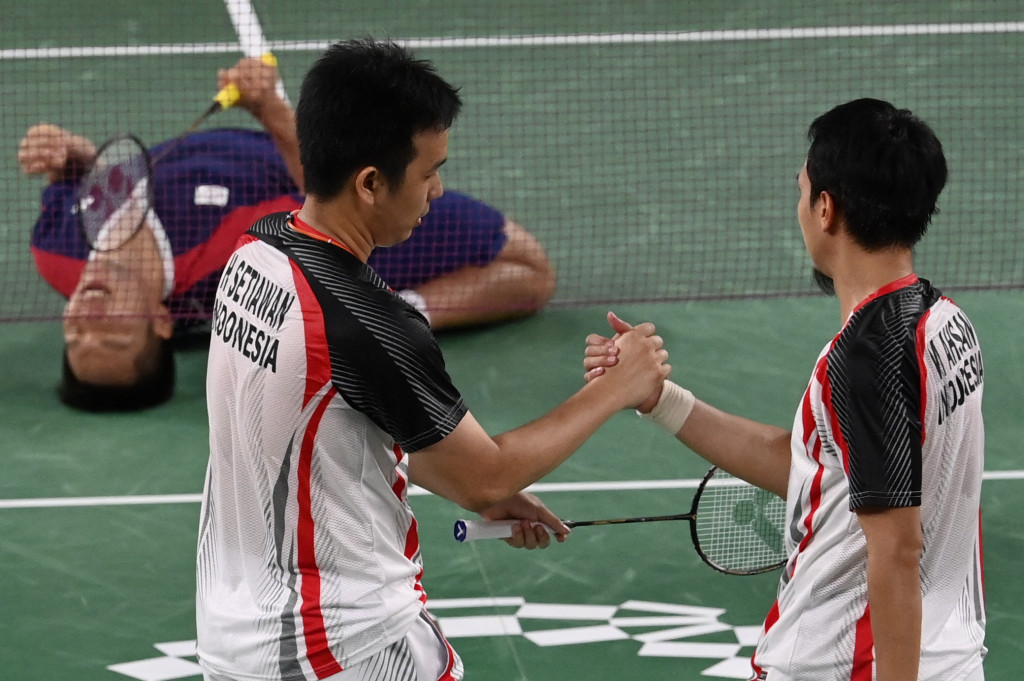 Takluk dari Ganda Taiwan, Ahsan/Hendra Gagal ke Final Olimpiade Tokyo
