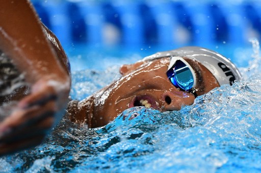 Aflah Fadlan Prawira. (Martin BUREAU / AFP)