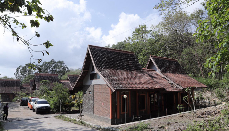 Rumah peneliti Wanagama UGM. Foto: UGM/Humas.