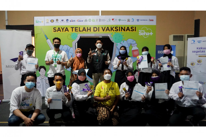 Foto: Sentra Vaksinasi 'Sinergi Sehat' Siapkan 2.000 Vaksin per Hari