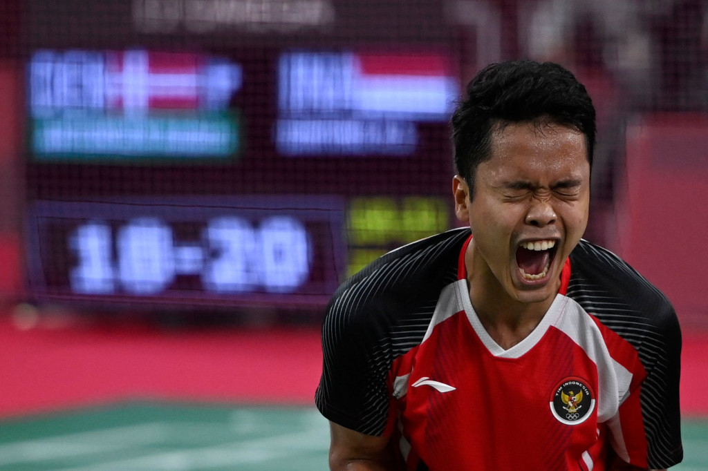 Anthony Ginting Melaju ke Semifinal Olimpiade Tokyo
