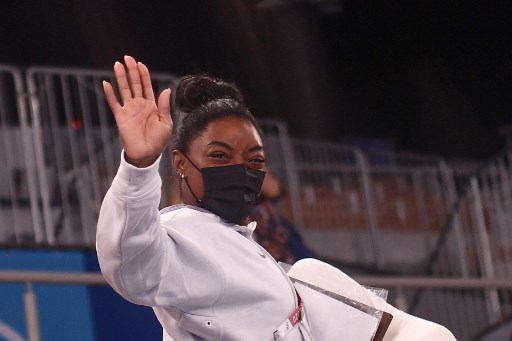 Simone Biles. (Loic VENANCE / AFP)