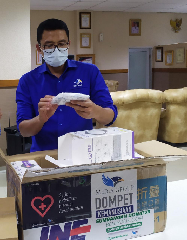 Yayasan Media Group Sebut Penyaluran Bantuan Covid-19 Harus Tepat Sasaran