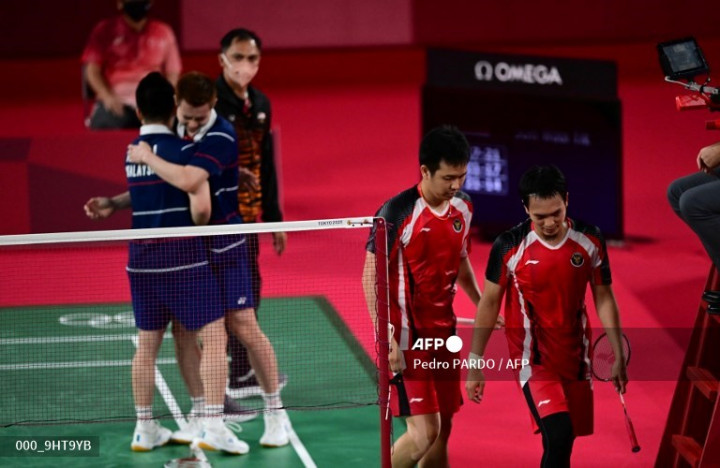 Takluk dari Wakil Malaysia, Ahsan/Hendra Gagal Raih Perunggu