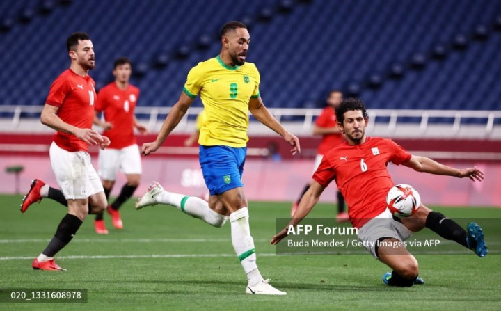 Brasil Susah Payah Kalahkan Mesir