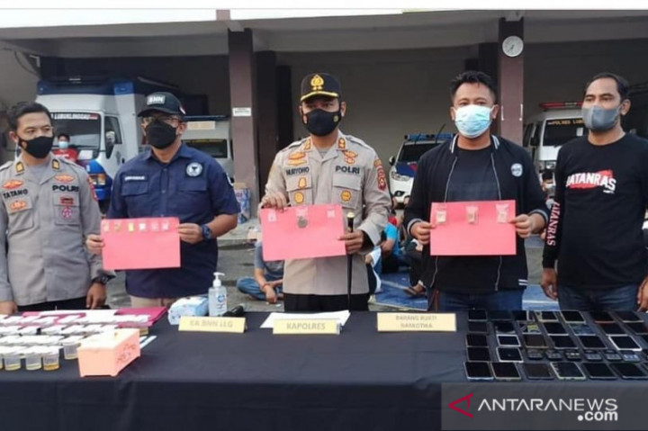 Operasi Narkoba di Lokalisasi, Polres Lubuklinggau Tangkap 227 Orang