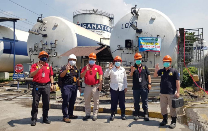 Pastikan Kelancaran Distribusi Oksigen, Kemenaker Kerahkan Pengawas Ketenagakerjaan Supervisi ISO Tank