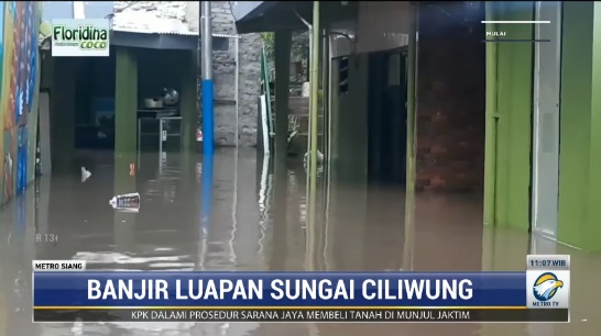 Permukiman Warga di Kebon Pala Terendam Banjir