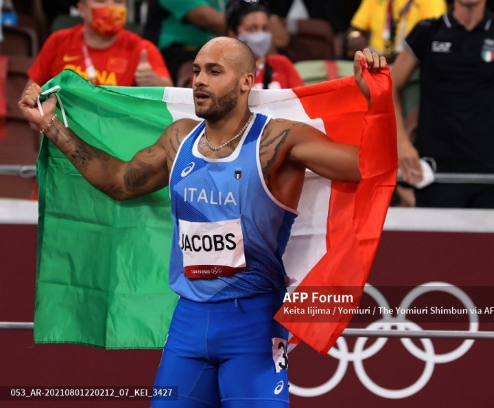 Pelari Italia Cetak Sejarah