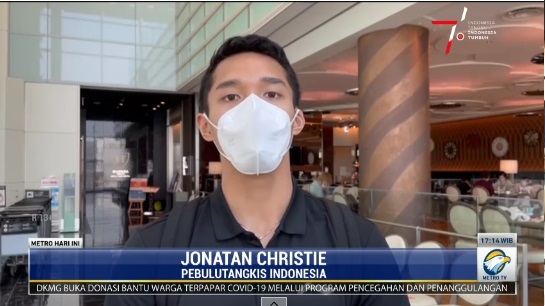 Jonatan Christine Minta Maaf Pulang Tanpa Medali