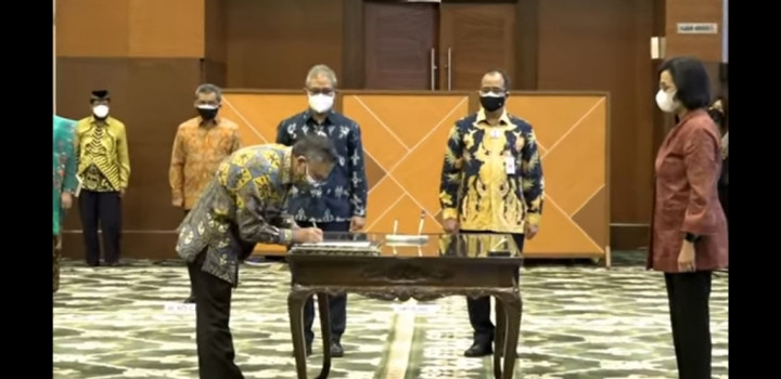 Sri Mulyani Lantik Irjen Kemenkeu dan 1 Staf Ahli