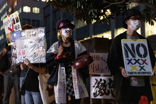 Angka Covid-19 Melonjak, Aktivis Jepang Tuntut Olimpiade Dihentikan
