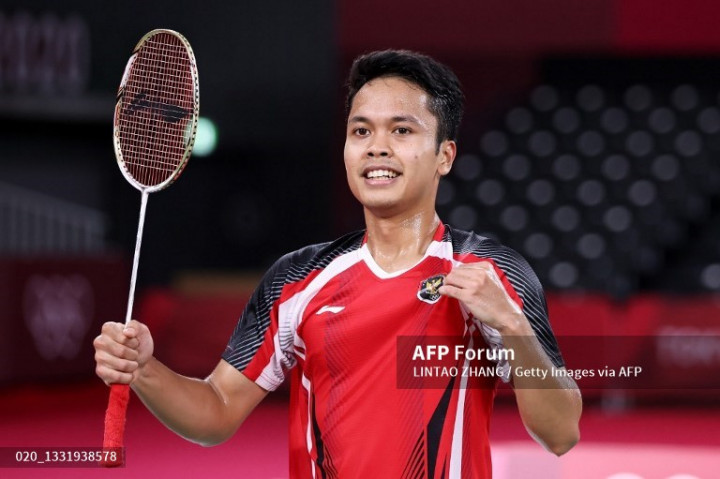 Anthony Sinisuka Ginting Raih Perunggu