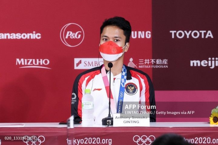 Raih Perunggu, Ginting Terinspirasi Greysia/Apriyani