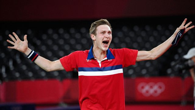 Axelsen Rebut Medali Emas Bulu Tangkis Olimpiade Tokyo