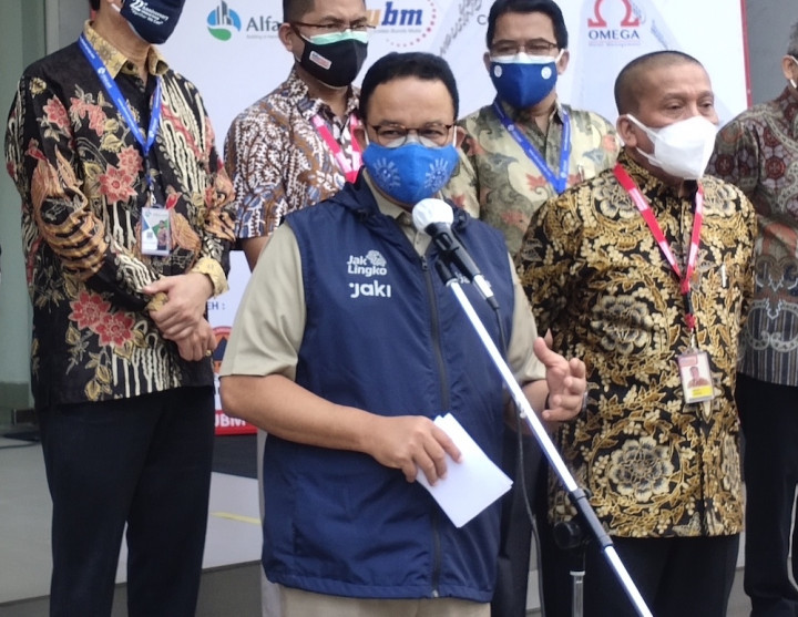 Anies Tinjau Mes Mahasiswa Jadi Tempat Isoman Terkendali