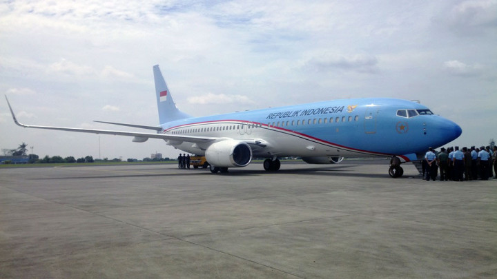 Pengecatan Pesawat Kepresidenan Sudah Direncanakan Sejak 2019
