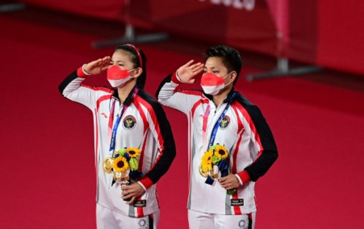 Greysia/Apriyani Raih Medali Emas, Menpora: Selamat Srikandi Indonesia