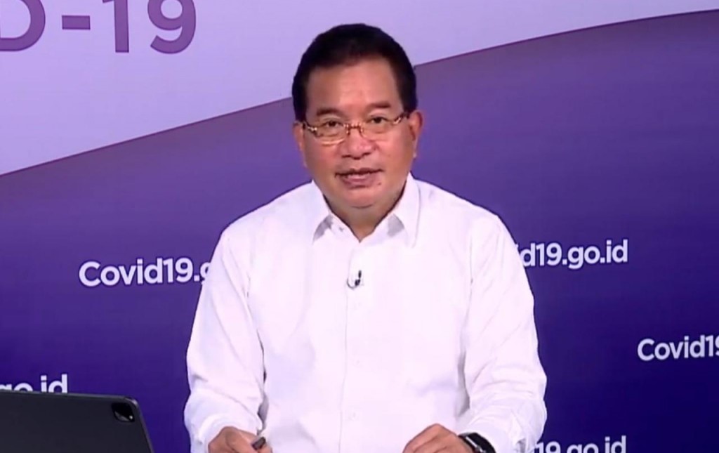 Juru bicara Satgas Penanganan Covid-19 Wiku Adisasmito dalam konferensi televideo melalui akun YouTube Sekretariat Presiden (Foto: Istimewa)