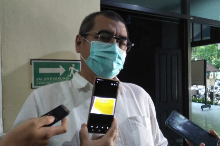 Rumah Pasien Isoman di Mataram Ditempeli Stiker