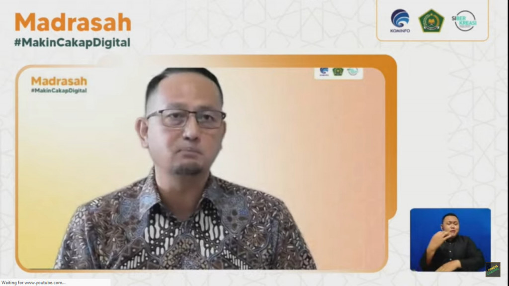 Dirjen Aptika Kemenkominfo Semuel A Pangerapan. Zoom