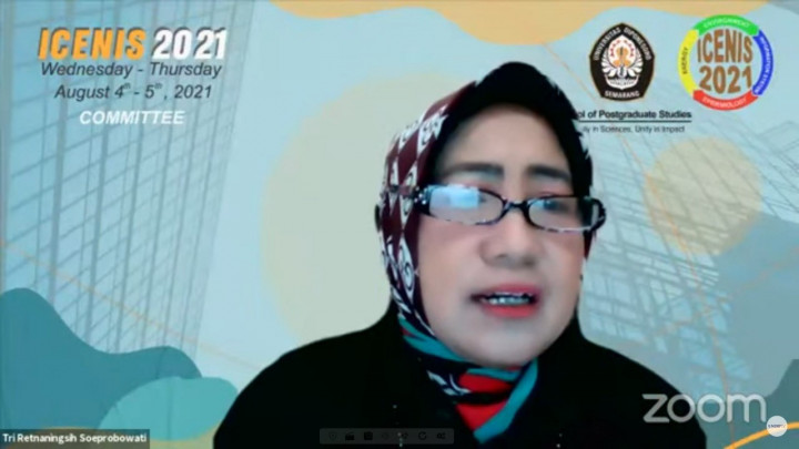 430 Karya Ilmiah Mancanegara Bersaing di ICENIS 2021 Sekolah Pascasarjana Undip