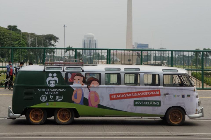 Unik, Volkswagen Limousin Ini Jadi Mobil Vaksin Keliling