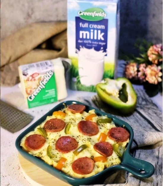 Pizza Mac N Cheese (Foto: Greenfields)