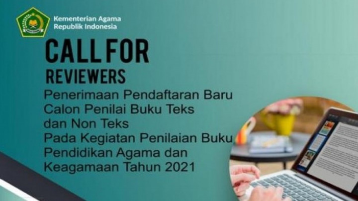 Kemenag Buka Pendaftaran Calon Penilai Buku Pendidikan Agama, Ini Kriterianya