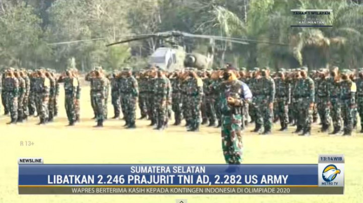 Ada Misi Kebebasan dalam Latihan TNI dengan US Army, Apa Itu?