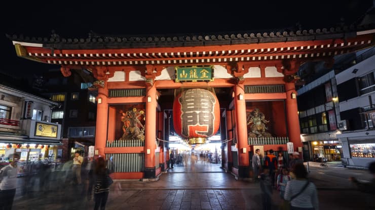 Sensoji Temple's (Foto: CNBC)