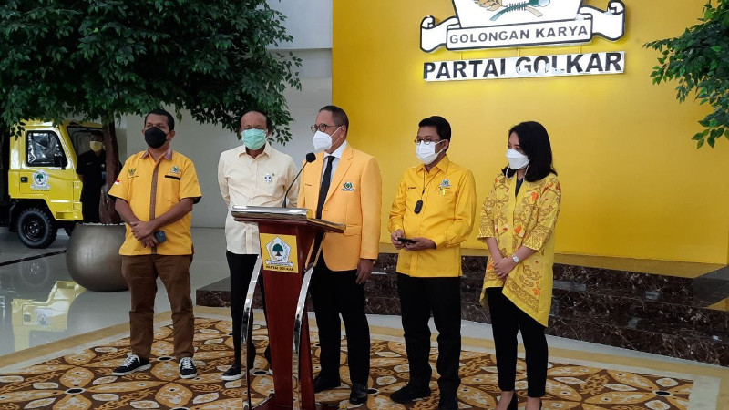 Bendahara Umum (Bendum) DPP Partai Golkar Dito Ganinduto. Medcom.id/Anggi Tondi Martaon