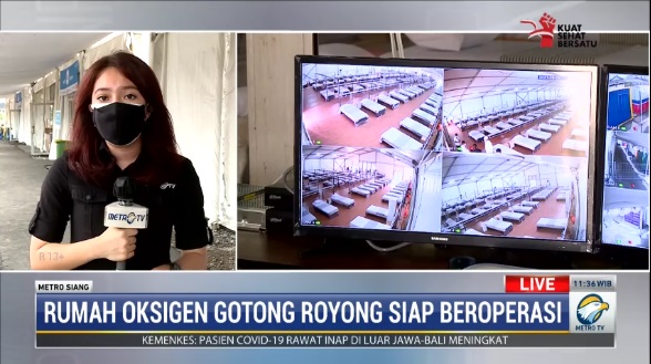 Rumah Oksigen Gotong Royong Jaktim Siap Beroperasi