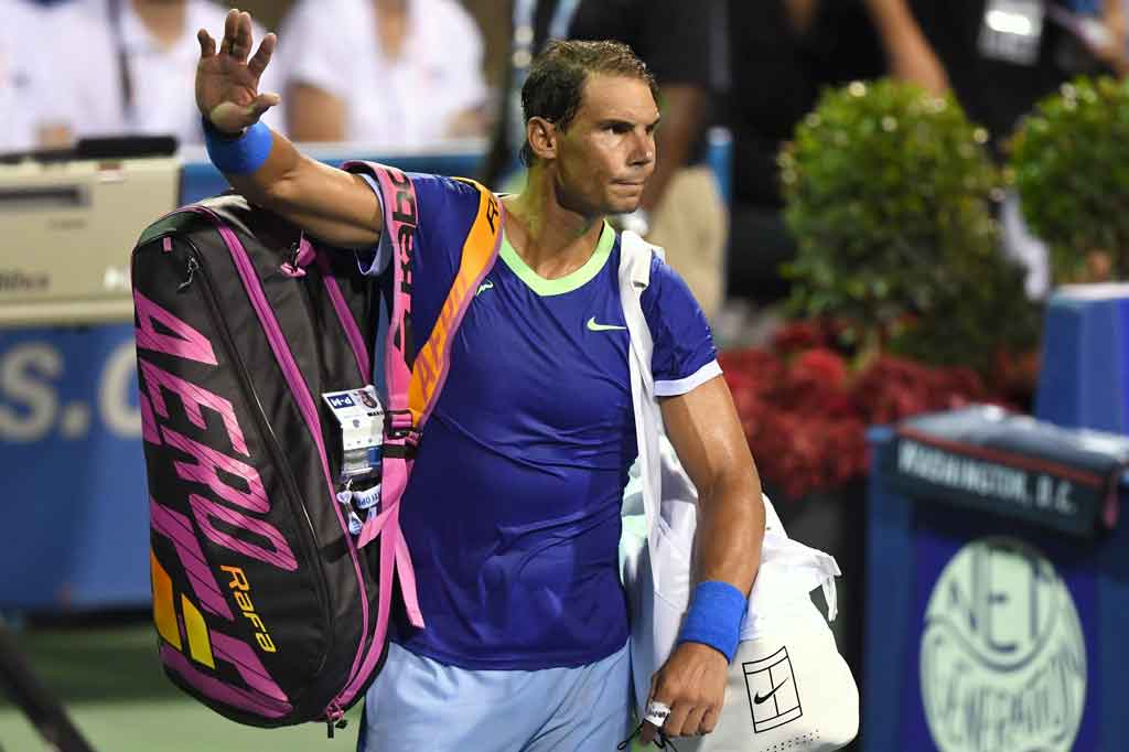 Nadal Angkat Koper dari ATP Washington