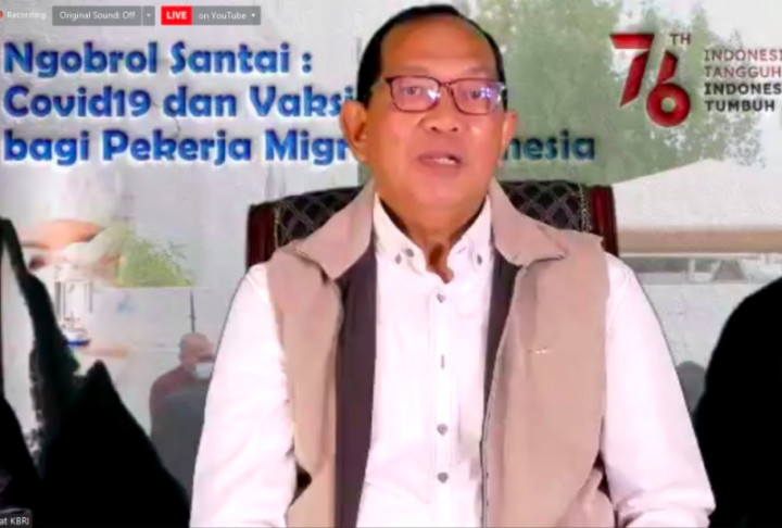 85 WNI di Oman Jalani Vaksinasi Minggu Kedua Agustus