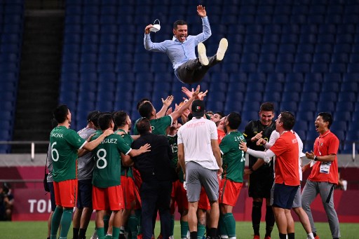 Meksiko Rebut Perunggu Sepak Bola Putra dari Jepang