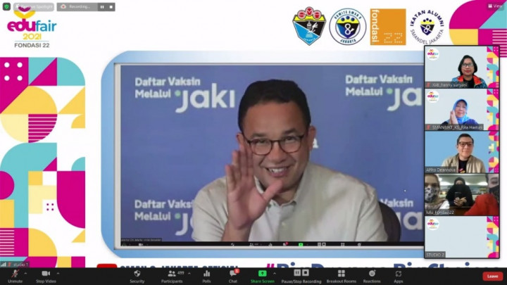 Anies Baswedan Beri Wejangan Cara Indah Berkuliah