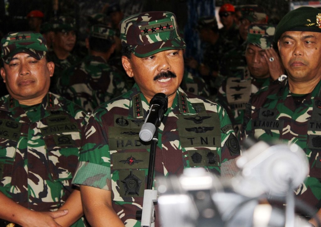 Panglima TNI Marsekal Hadi Tjahjanto. MI/Bagus Suryo