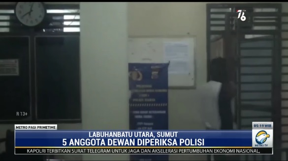 5 Anggota DPRD Labuhanbatu Utara Ditangkap saat Pesat Sabu