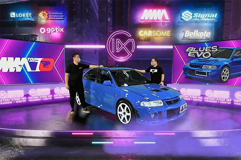 Suasana IMX 2021 Series: Virtual Stage Pekanbaru. IMX