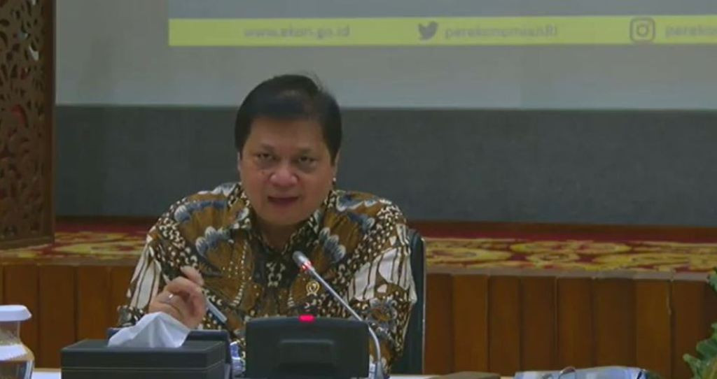 Menteri Koordinator Bidang Perekonomian Airlangga Hartarto. Foto: dok. Kemenko Perekonomian.