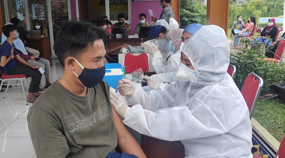 ilustrasi vaksinasi/Medcom.id/Yurike.