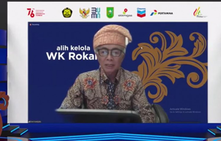 SKK Migas: Blok Rokan Dukung 24% Produksi Minyak Nasional