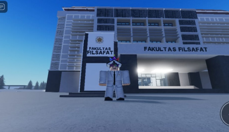 Roblox karya Fakultas Filsafat UGM. Foto: Dok. UGM