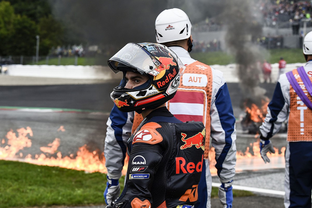 Dani Pedrosa selamat dari insiden maut MotoGP Styria (foto: autosport)