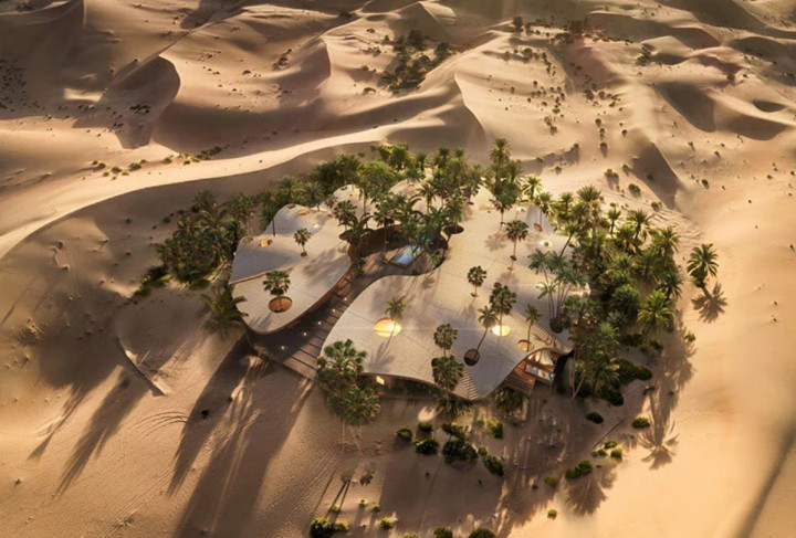 Dunas, Hotel dengan Desain Memukau di Tengah Gurun