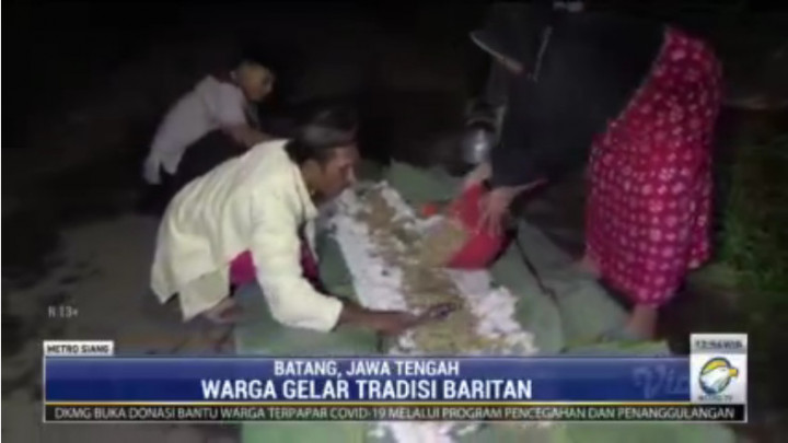 Keseruan Perayaan Malam Satu Suro Warga di Batang