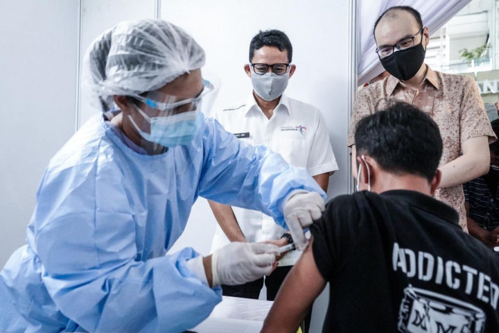 Menparekraf Salut Bandara Soetta Gelar Vaksin