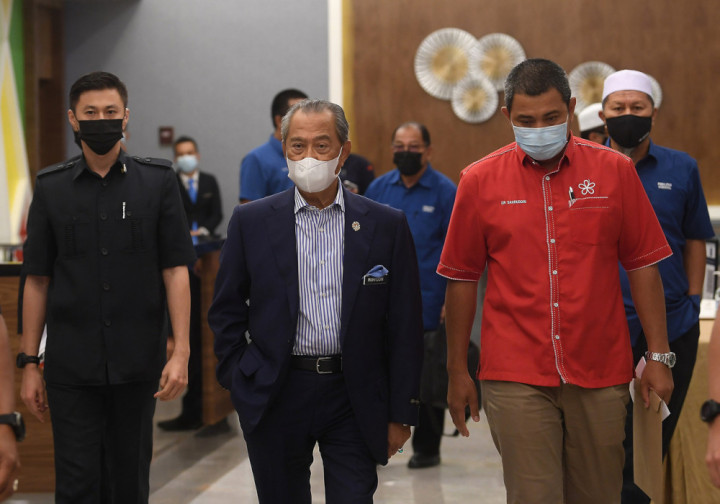Dukungan Mayoritas Dipertanyakan, PM Muhyiddin Lakukan Pertemuan Koalisi